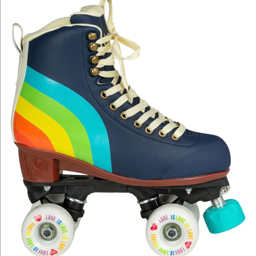 Chaya Melrose Elite Skates “Love Is Love” Size W 9 / M 8 | Euro 41